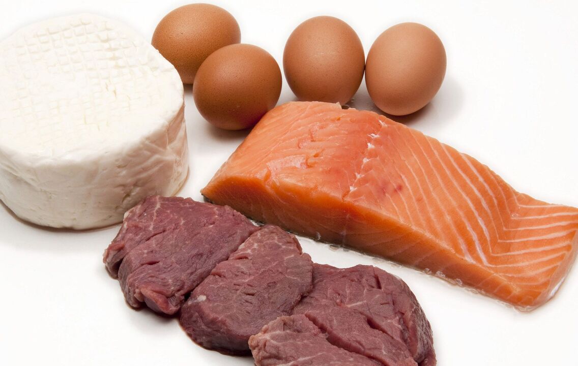 beljakovinska dietna živila